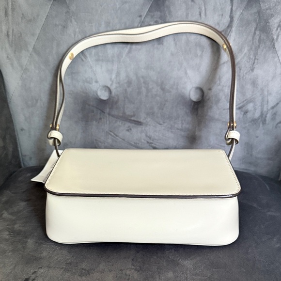 Tory Burch Shea Butter Robinson Spazzolato Shoulder Bag - Picture 5 of 9